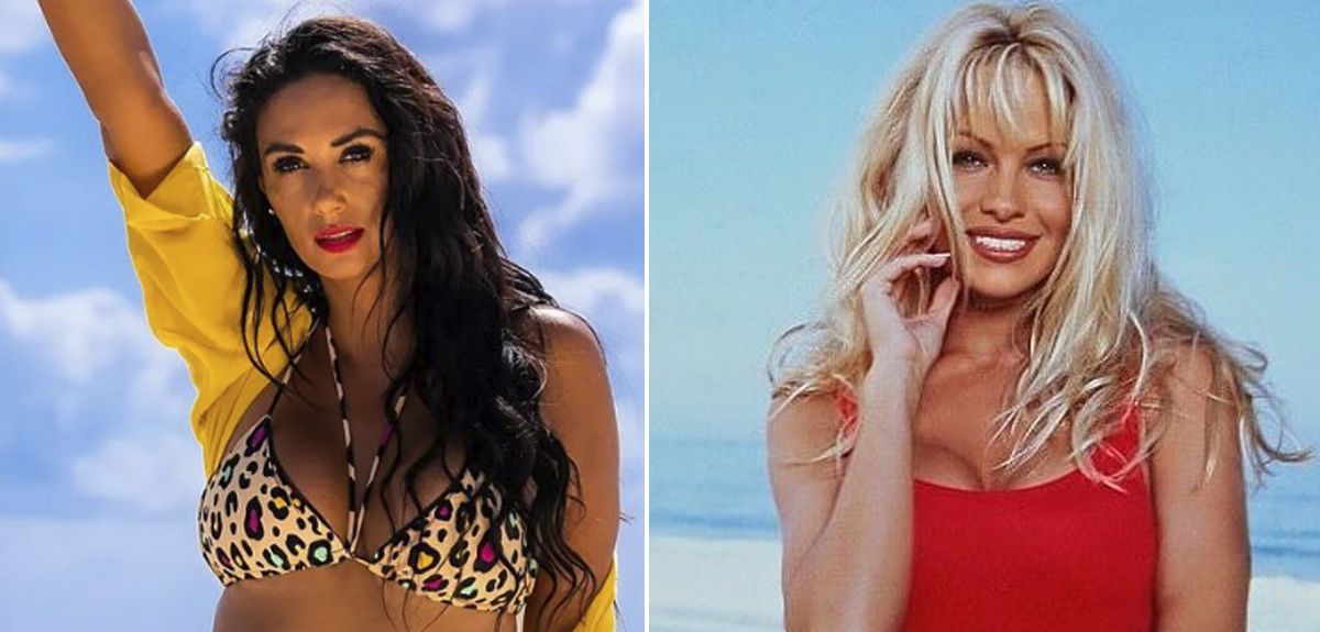 Pamela Díaz recreó icónica escena de ‘Baywatch’: “Cuando vengo a Miami me siento Pamela Anderson