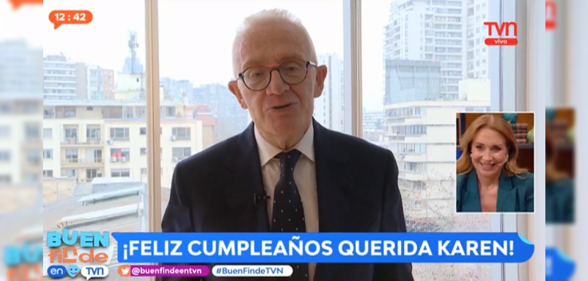 Pedro Carcuro cumple Karen