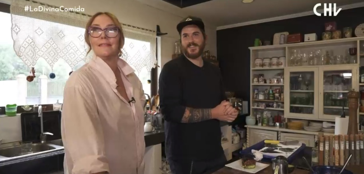 Cata Pulido presentó a su pareja 17 años menor en 'La Divina Comida': 