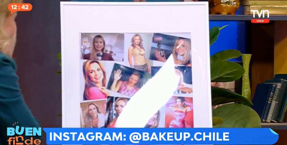 Regalo de Buen Finde a Karen Doggenweiler "inspirado en Miguel Bosé" sacó risas en el estudio