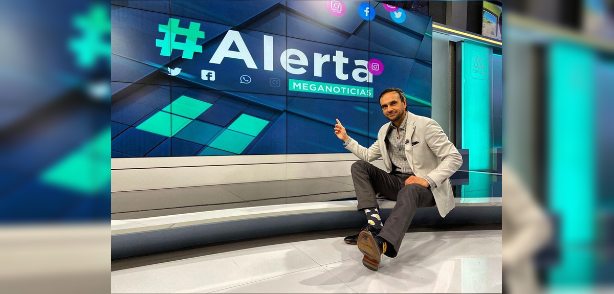 Rodrigo Sepúlveda dio un gran golpe a la competencia en la mañana del lunes con Meganoticias Alerta