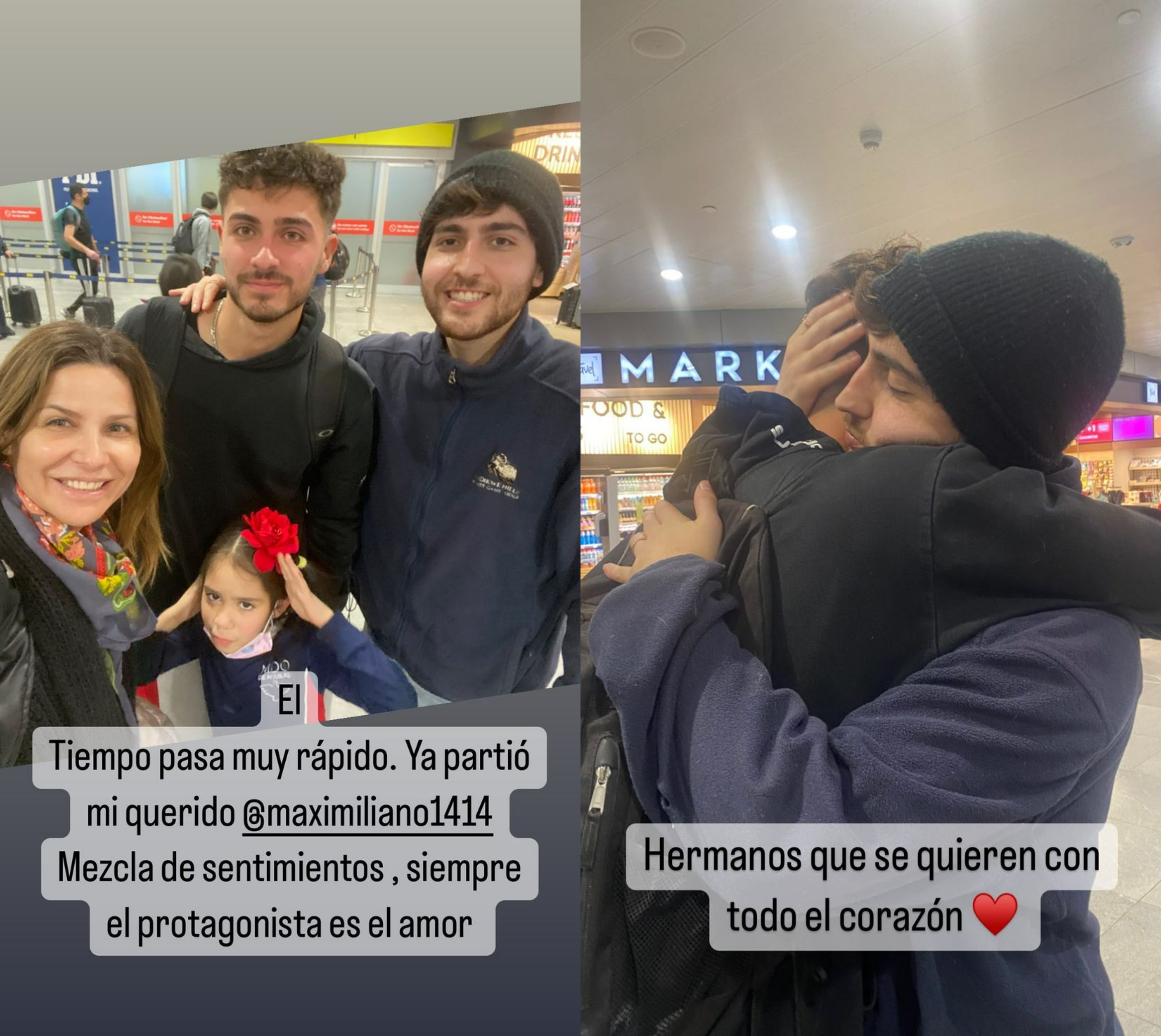 Savka Pollack despidió a su hijo.