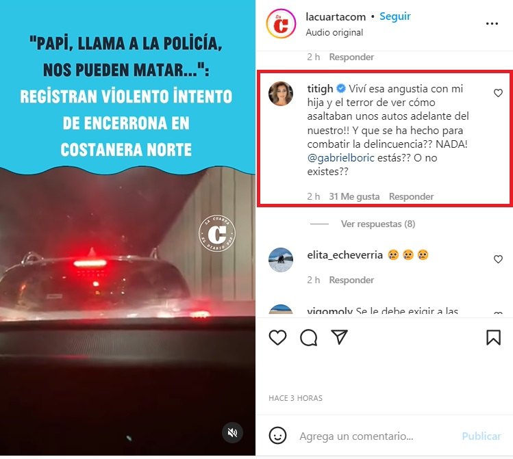 Comentario de Titi García-Huidobro