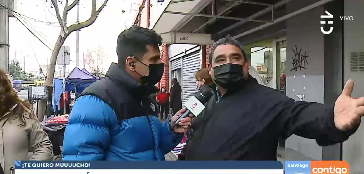 Vecino increpó a equipo de Contigo en la mañana durante despacho: 