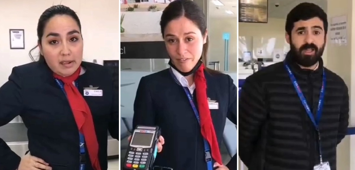 Video de trabajadores burlándose de pasajeros en aeropuerto causó enojo: 