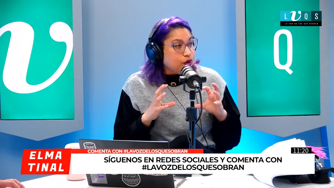 Alejandra Valle en La voz de los que sobran