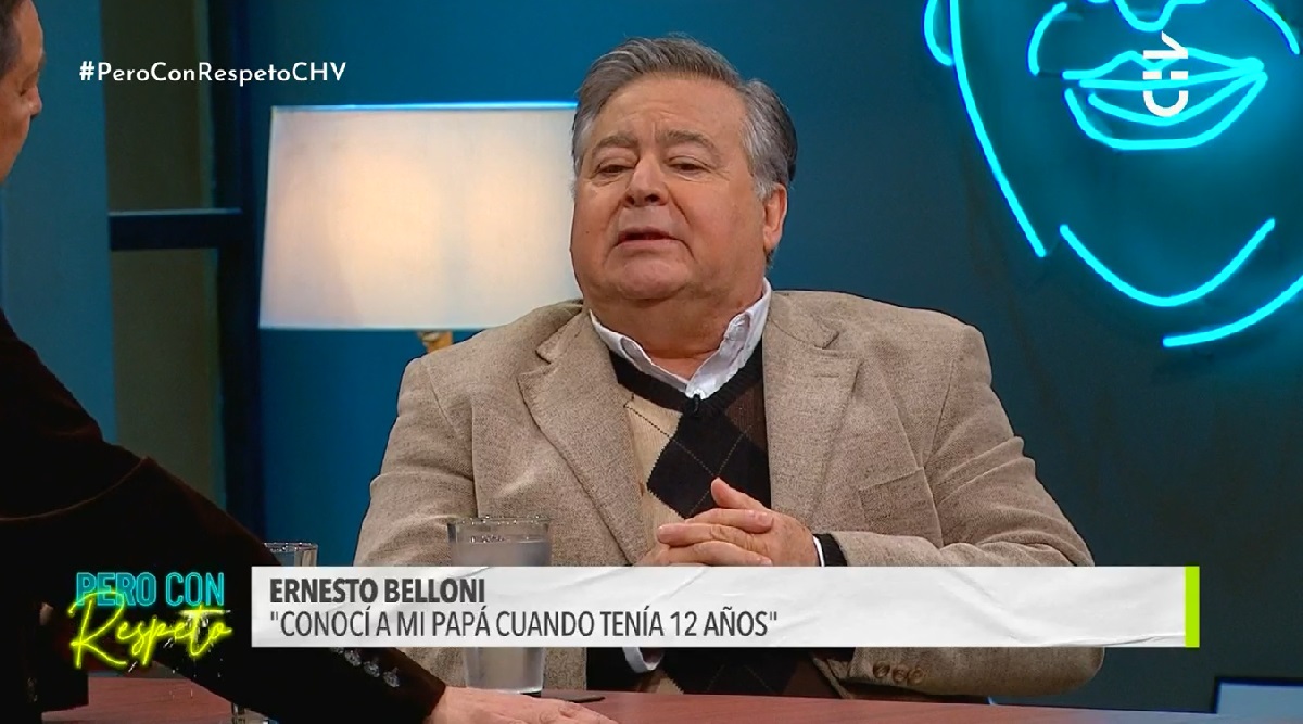 Ernesto Belloni contó cómo conoció a su padre