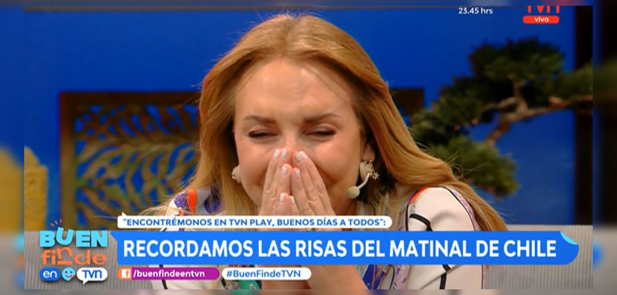 Karen Doggenweiler sufrió hilarante chascarro en Buen Finde: terminó llorando de la risa tras fail