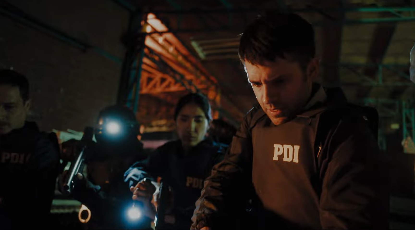 Mario Horton en escena de Cromosoma 21