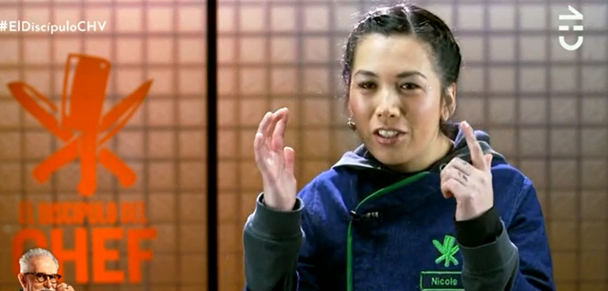 Nicole ángel sufrió problema de salud en plena emisión de El Discípulo del Chef: tuvo que salir del estudio