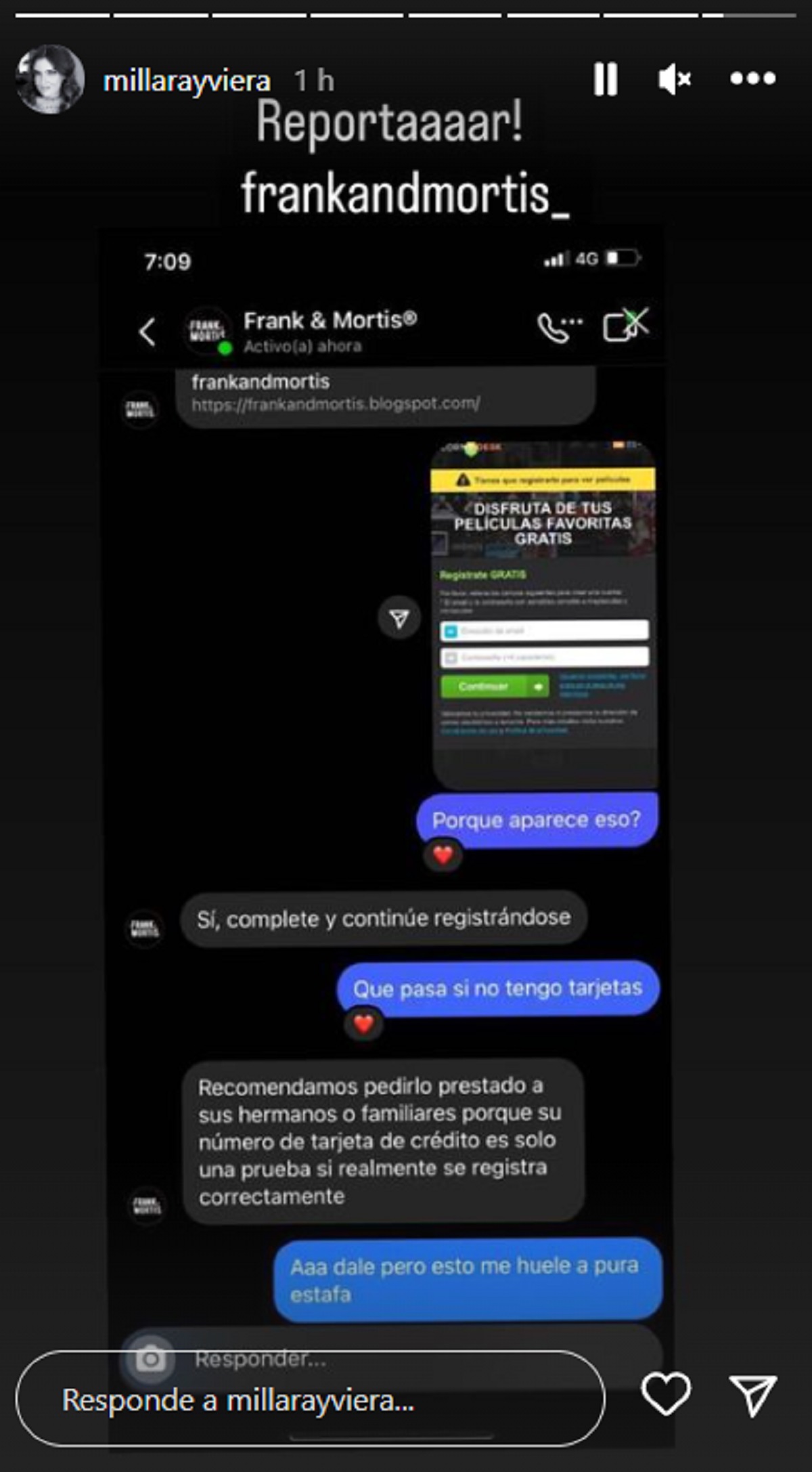 Posible estafa en emprendimiento de Millaray Viera