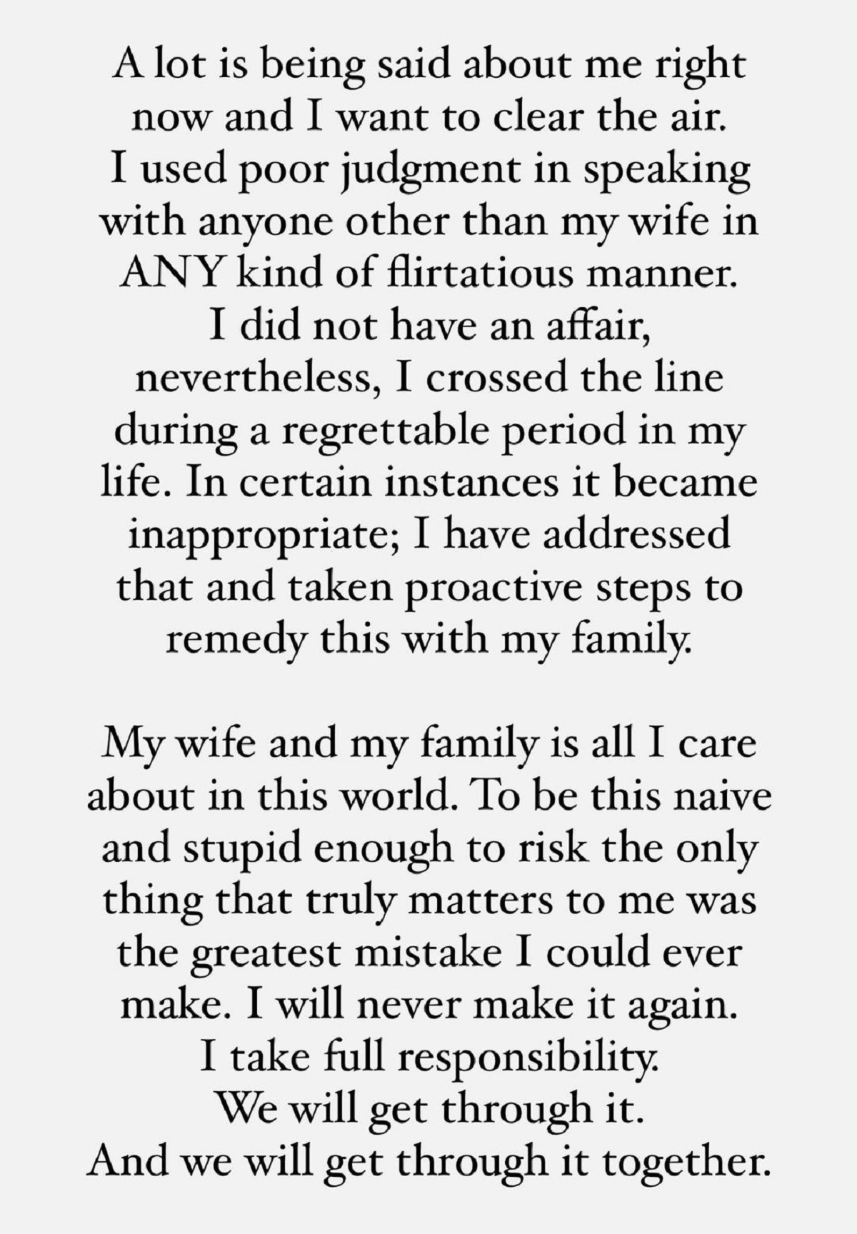Adam Levine negó haber sido infiel tras acusación de modelo: "Crucé la línea"