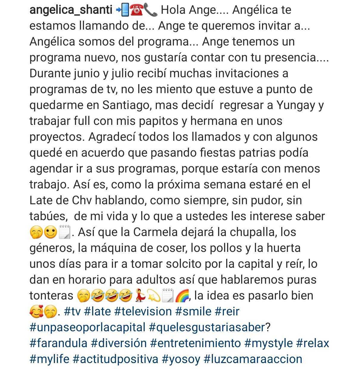 Angélica Sepúlveda CHV