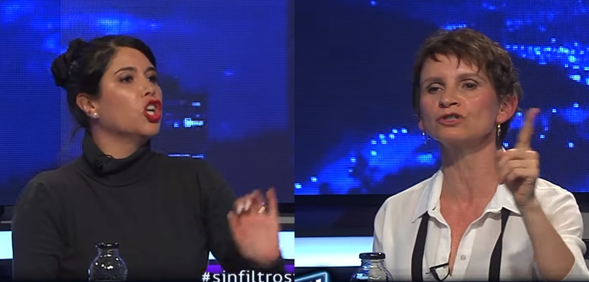 Tohá hizo hizo callar a Martorell en Sin Filtros y ella contestó furiosa: 