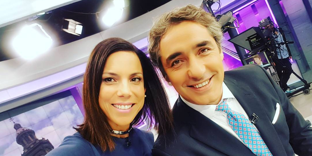 Cata Edwards revivió recordado fail que sufrió con Repenning en pleno noticiero: 