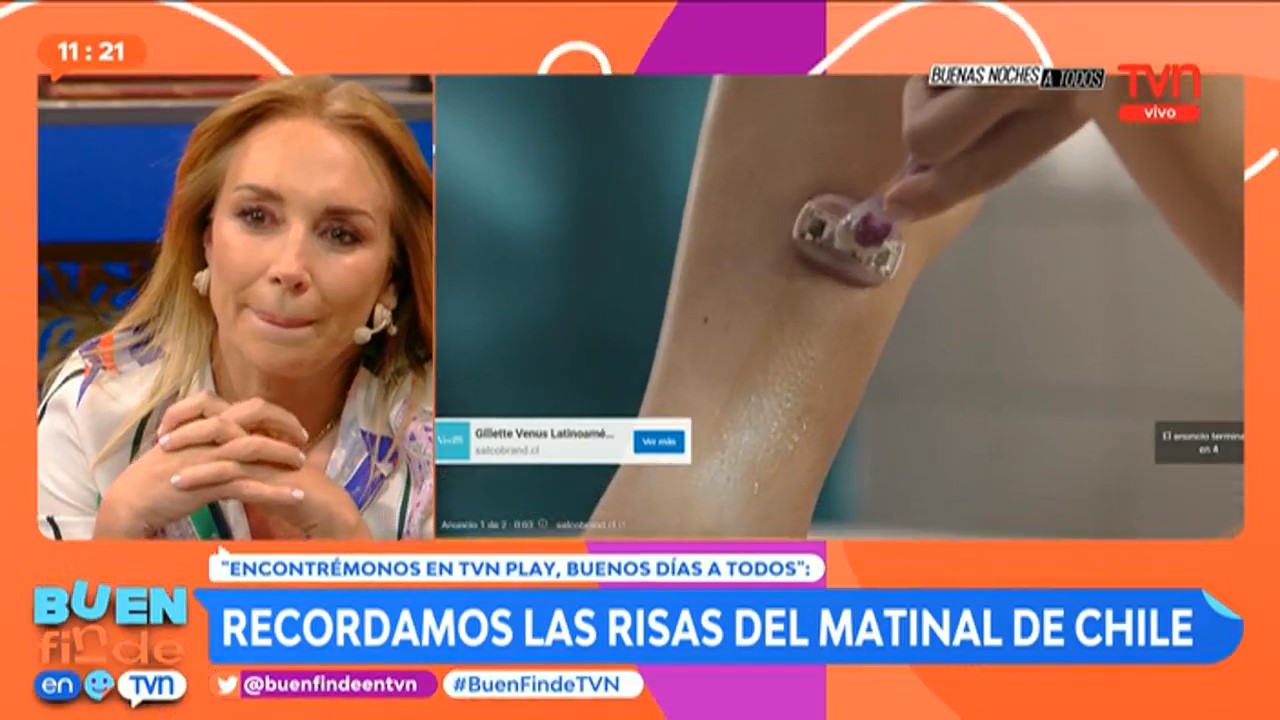 Karen Doggenweiler protagonizó hilarante chascarro en Buen Finde: terminó llorando de la risa