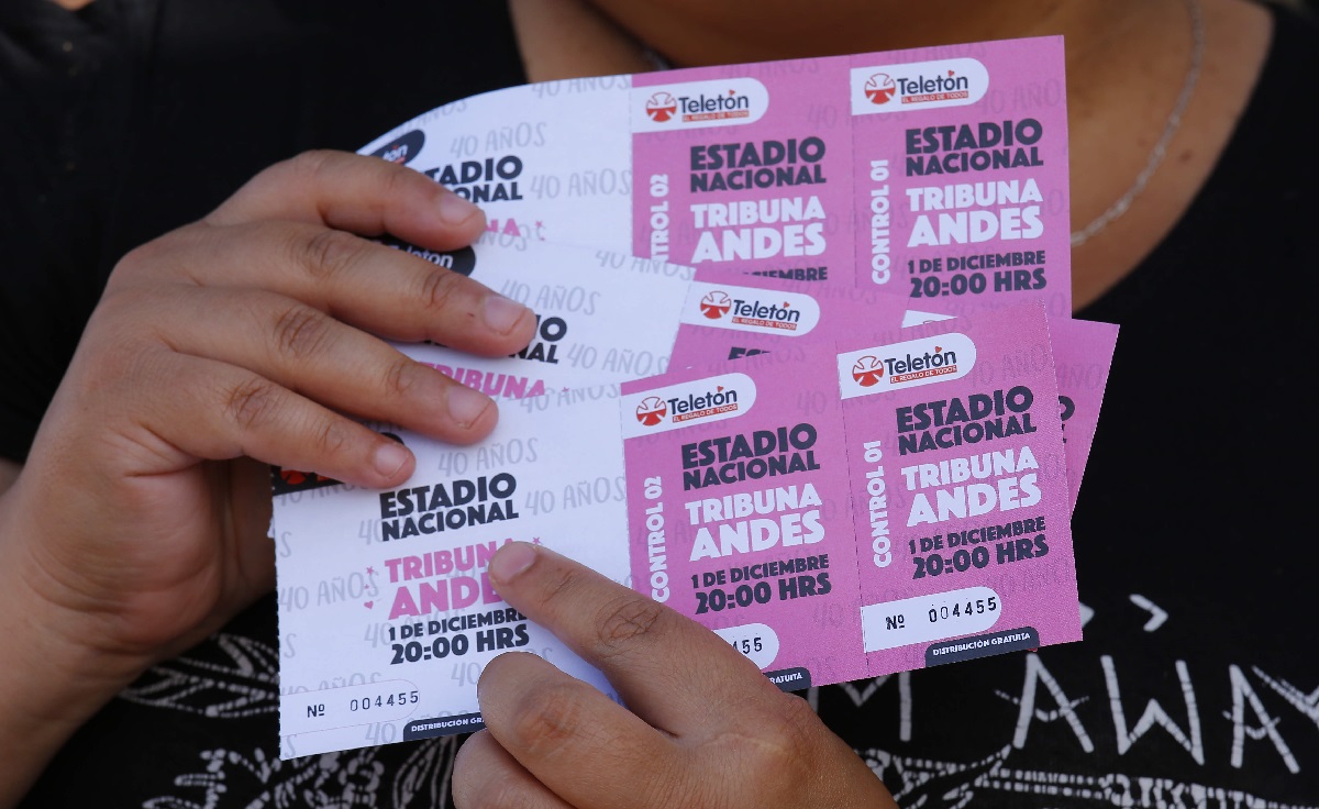 cierre Teletón Estadio Nacional