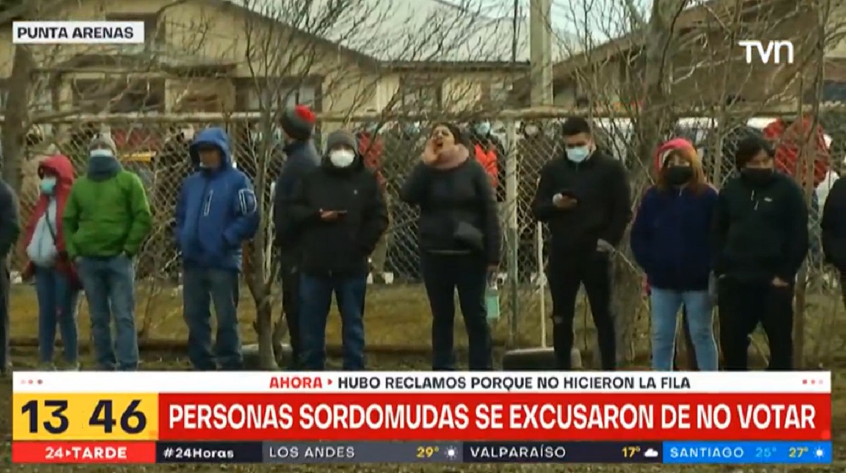 comunidad sordomuda Punta Arenas