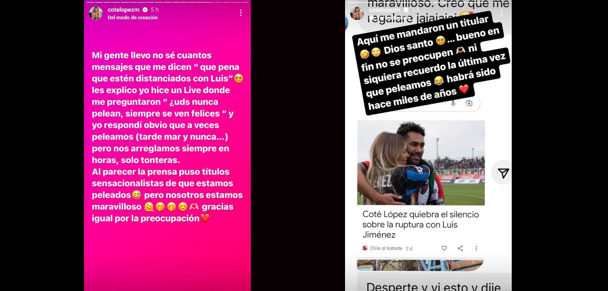 María José López historias