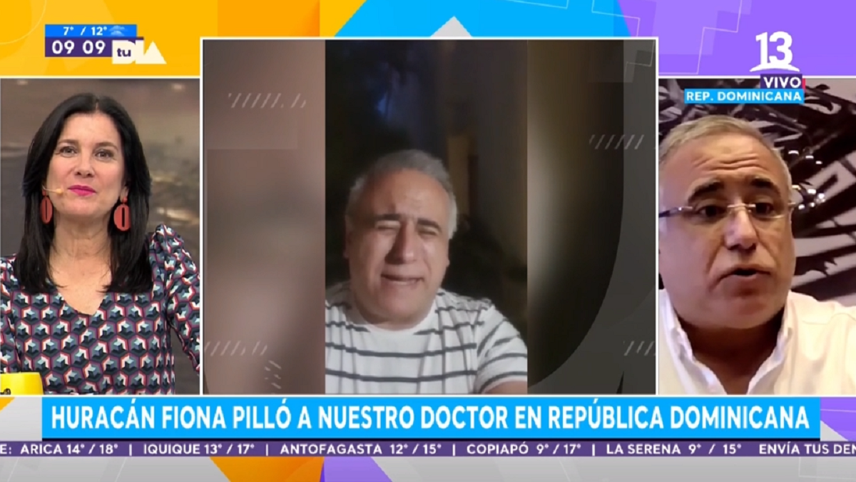 Dr. Ugarte en huracán Fiona