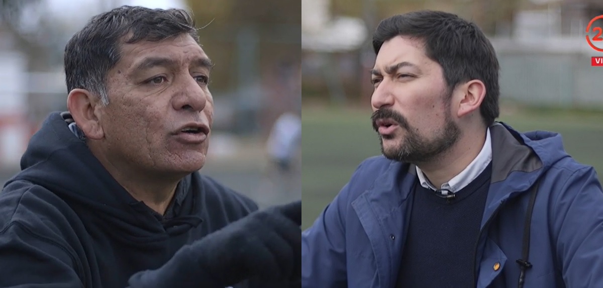 Francisco Huaiquipán protagonizó tenso momento con periodista de TVN: 