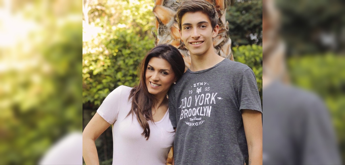 Ivette Vergara viajó a Texas para sorprender a su hijo menor, Iñaki Solabarrieta: 