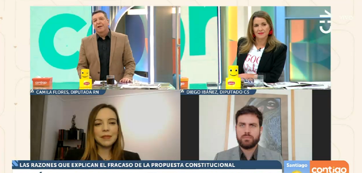 El cruce de JC Rodríguez con Camila Flores tras Plebiscito: 