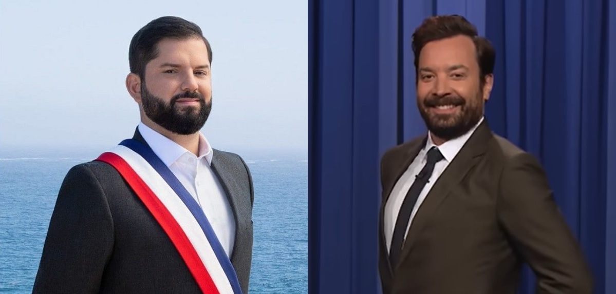 Jimmy Fallon se burló de Gabriel Boric por fotografía oficial: 