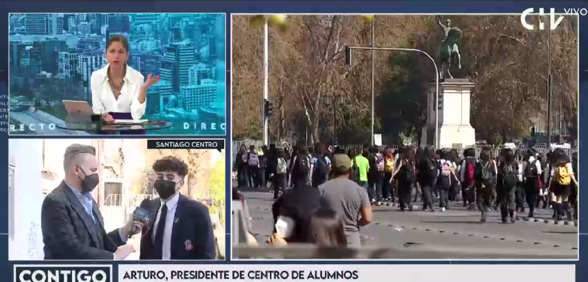 Karina Álvarez se molestó con dirigente del IN: 