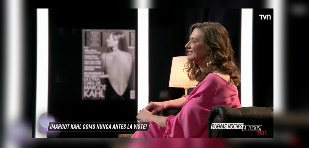 Margot Kahl mostró sus tatuajes en programa de Eduardo Fuentes: 