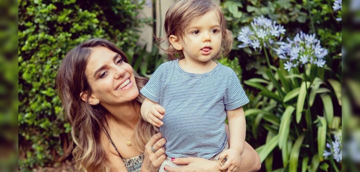 María Luisa Godoy celebró el cumpleaños de su hijo Ignacio a días de dar a luz: 