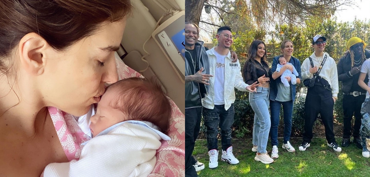 De Pailita a Flor de Rap: la adorable visita que recibió María Luisa Godoy para conocer a su hijo