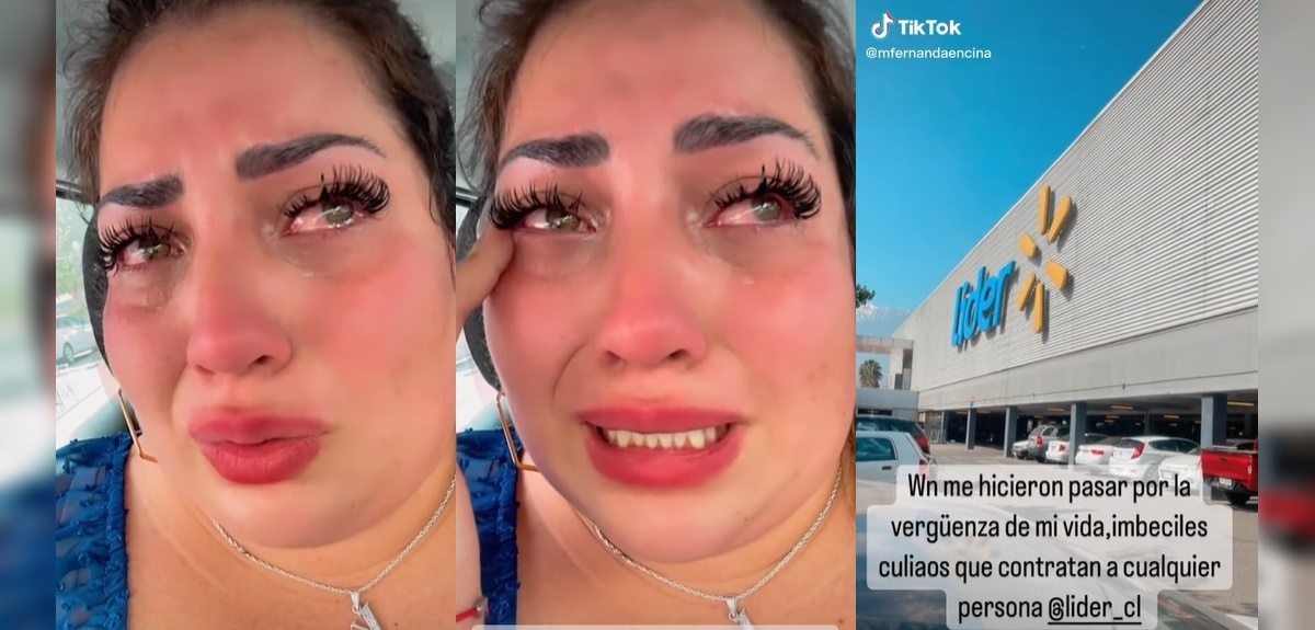 Madre ingresó a supermercado con su bebé en coche y fue acusada de robo: descargo en TikTok es viral