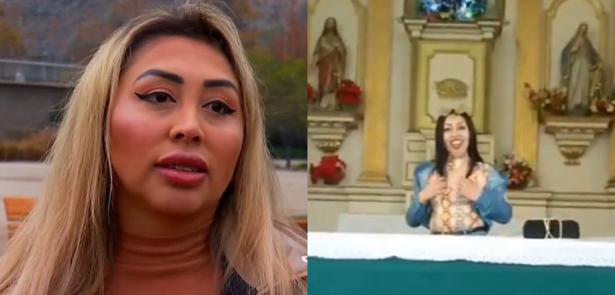 Naya Fácil será formalizada por desnudarse en iglesia de Caldera: 