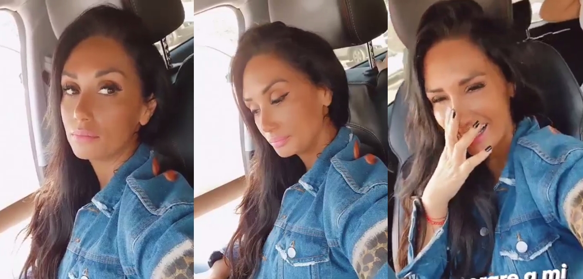 Pamela Díaz sufrió cómico chascarro tras votar en el plebiscito: su hija Pascuala la 