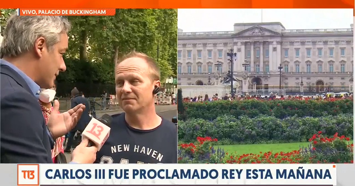 José Luis Repenning tuvo su esperado debut en el departamento de prensa de Canal 13