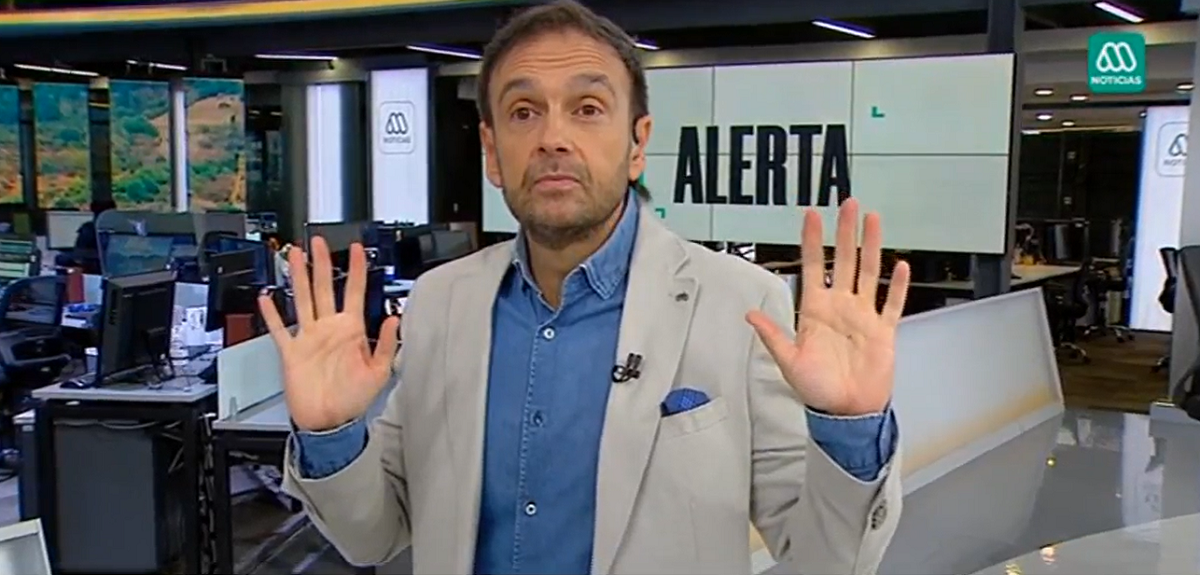 Rodrigo Sepúlveda volvió a Meganoticias Alerta y aclaró motivo de su ausencia: 