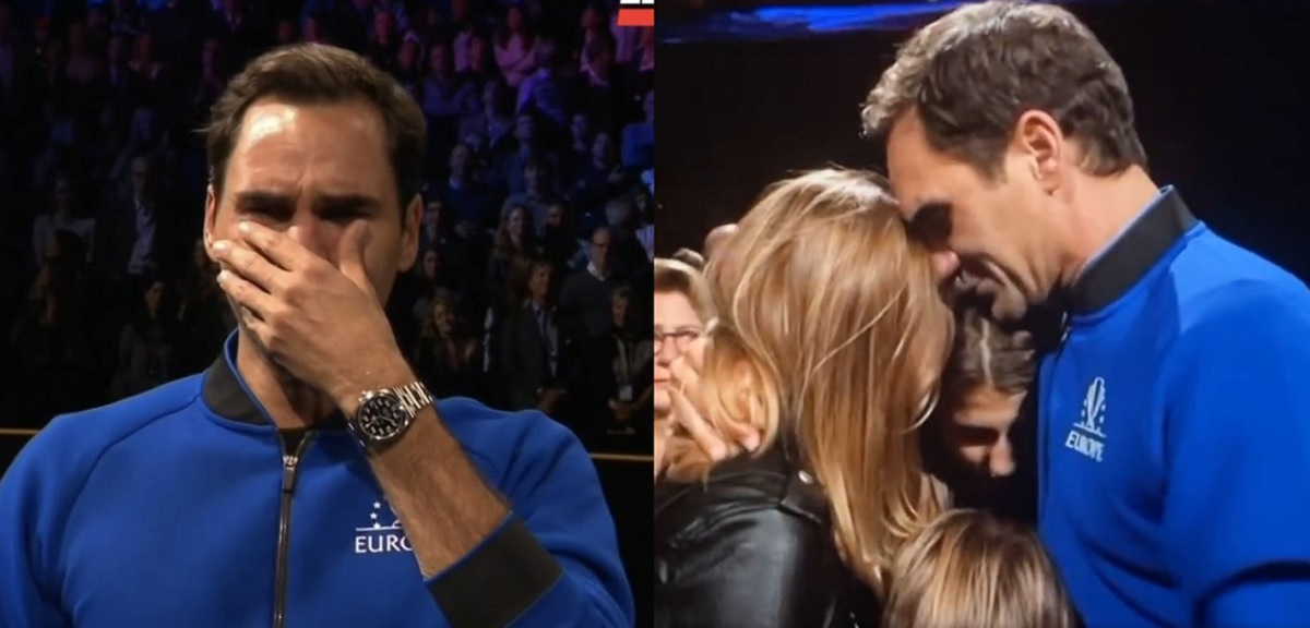Roger Federer y su llorado adiós al tenis en la Laver Cup: 