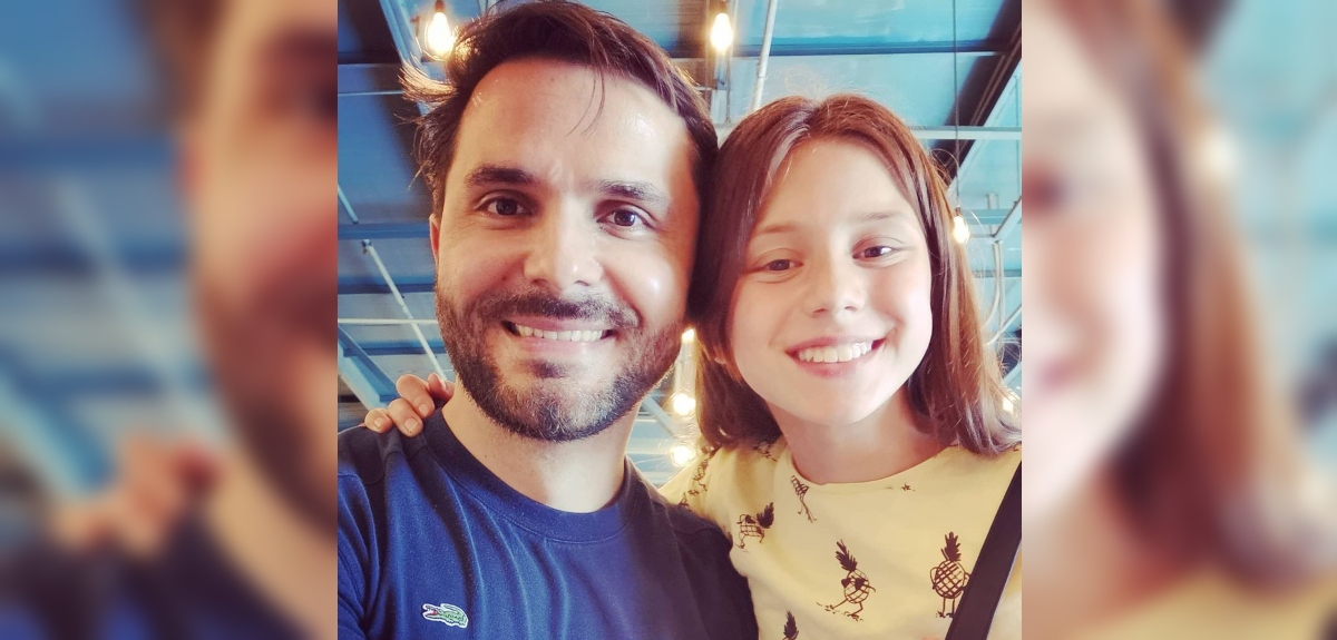 Álvaro Ballero dedicó especial mensaje a su hija mayor por su cumpleaños: 