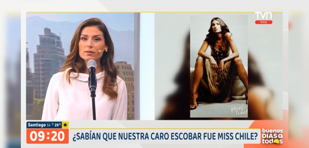 Carolina Escobar fue sorprendida en Buenos días a todos: recordaron su participación en Miss Chile