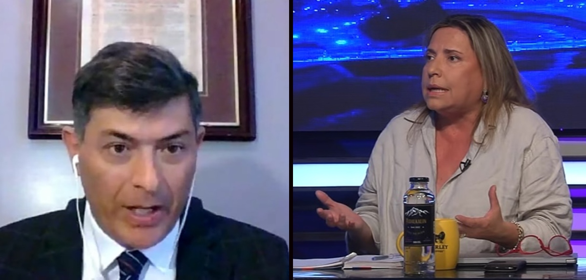 Franco Parisi tuvo duro cruce con secretaria de la DC: 