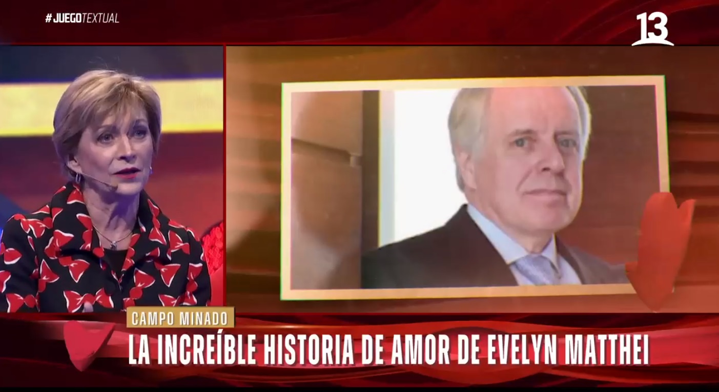 Evelyn Matthei habló de su esposo en Juego Textual