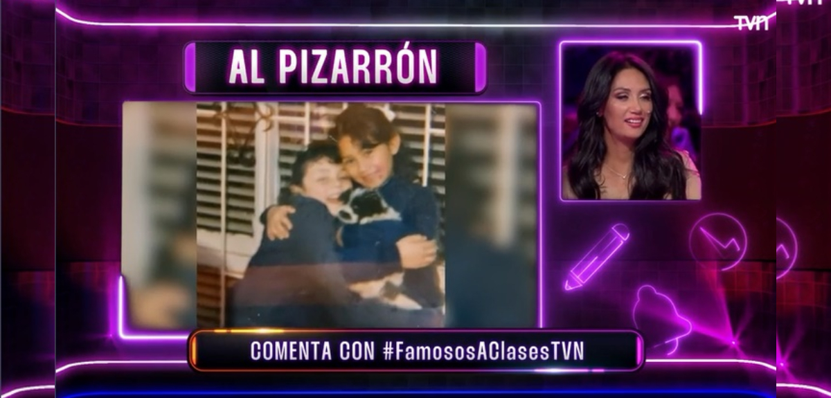 Foto infancia Pamela Díaz