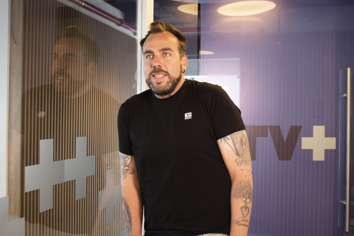 Francisco Kaminski en su nuevo programa de TV+