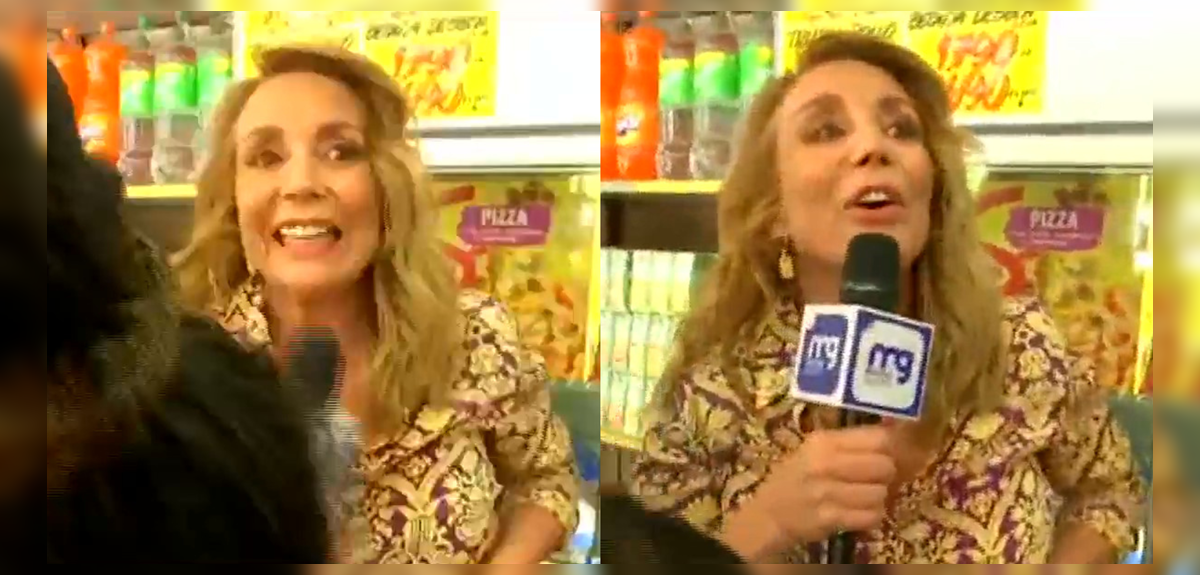 Karen Doggenweiler sufrió bochornoso fail en pleno móvil para el Mucho Gusto: “Mansa cag***”