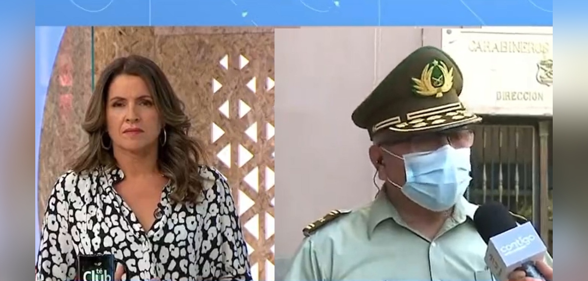 Monserrat Álvarez se defendió tras viralización de video donde director de Carabineros la increpó