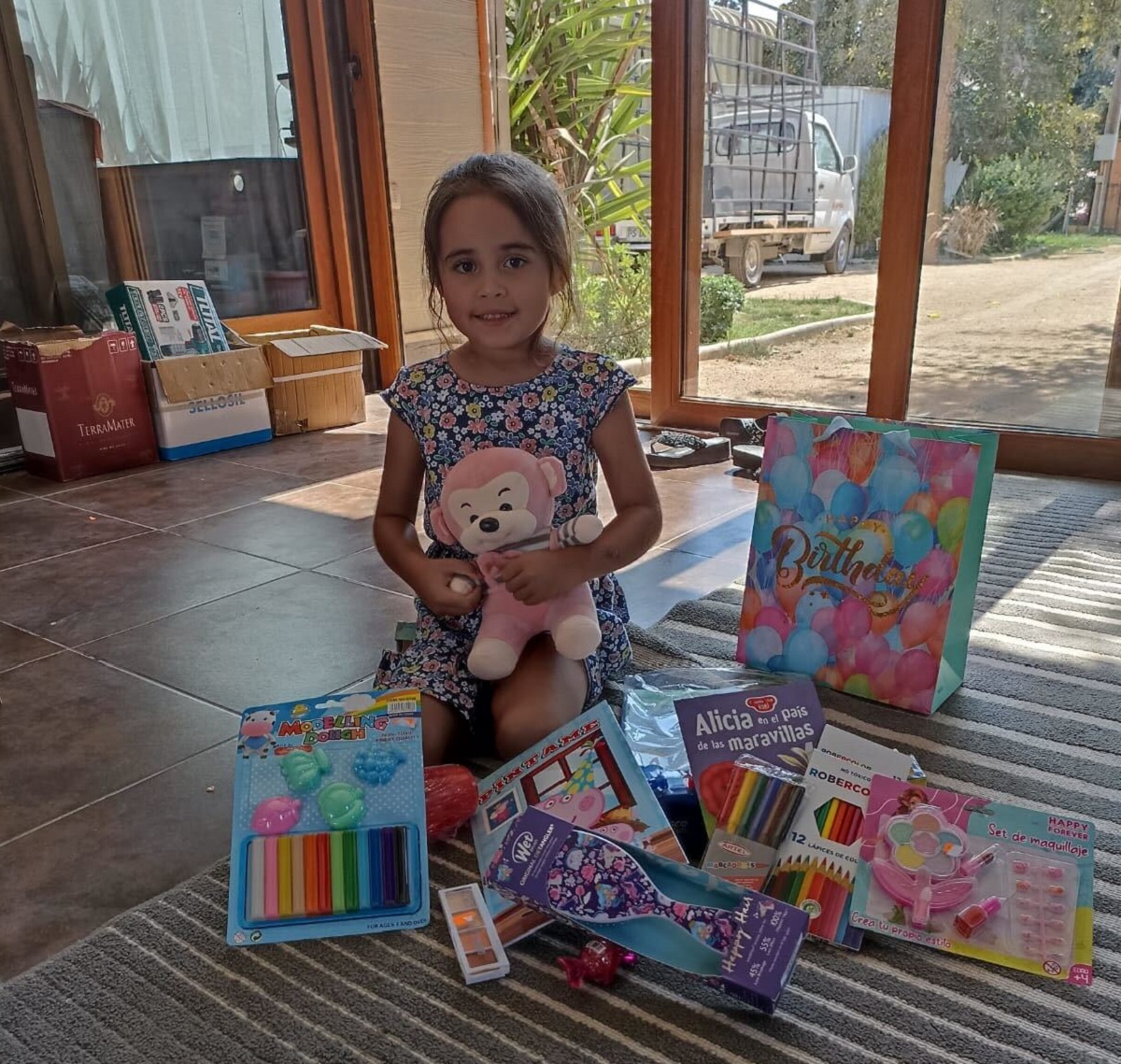 Niña que interpretó a Chiriguita en Verdades Ocultas