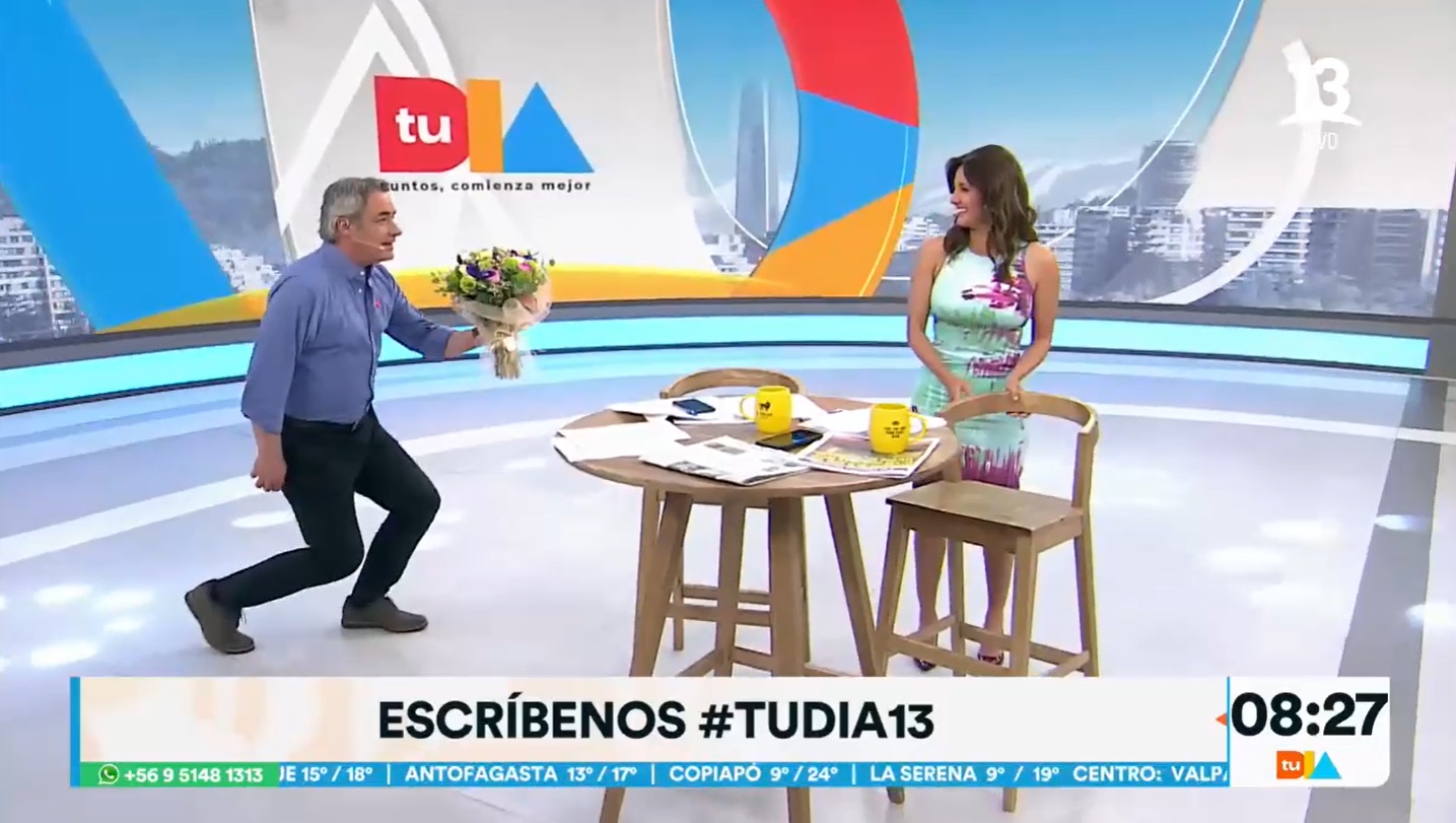 Priscilla Vargas recibió regalo en Tu Día