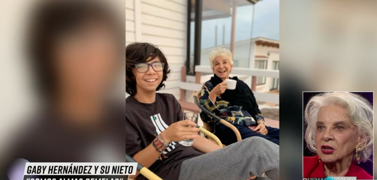 Gaby Hernández dedicó especiales palabras a su nieto en Buenas noches a todos: “Somos almas gemelas”