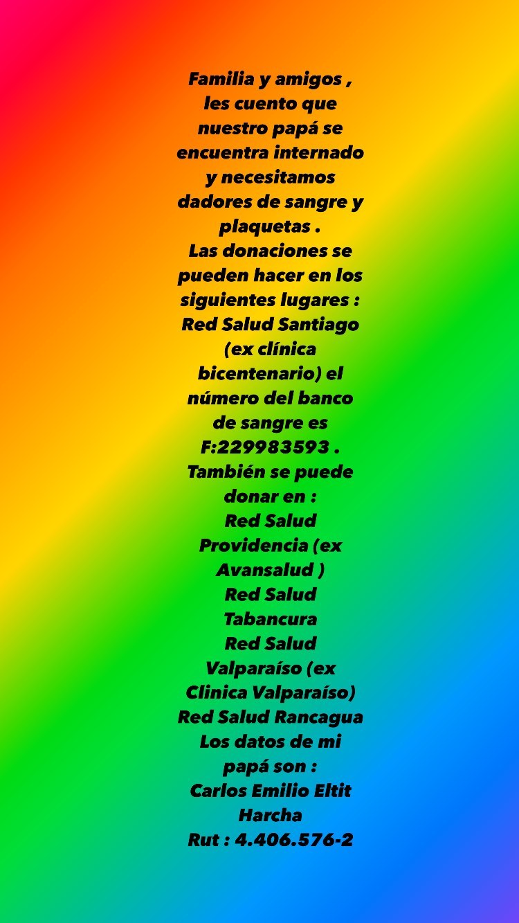 Actriz de La ley de Baltazar solicita dadores de sangre para su padre internado en la clínica